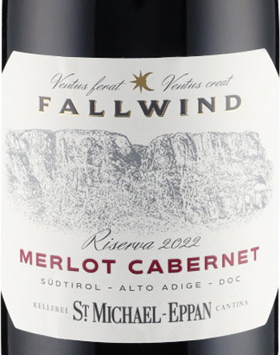 Merlot Cabernet Riserva Fallwind DOC 2022 St. Michael Eppan
