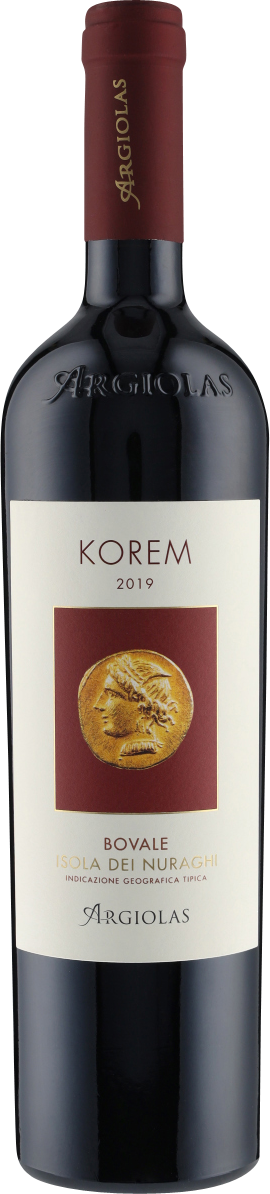 Korem Isola dei Nuraghi rosso IGT 2019 Argiolas