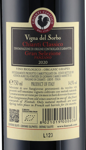 Chianti Cl. Vigna del Sorbo Gran Selezione DOCG 2020 Fontodi