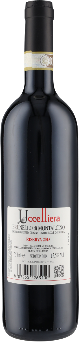 Brunello di Montalcino DOCG Riserva 2015 Uccelliera