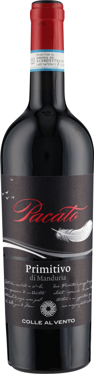 Primitivo di Manduria DOP Pacato 2023 Colle al Vento