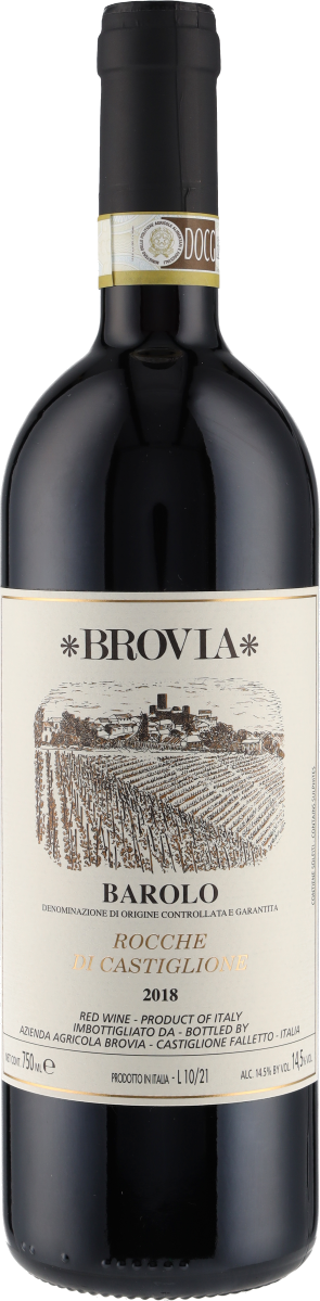 Barolo Rocche di Castiglione DOCG 2018 Brovia