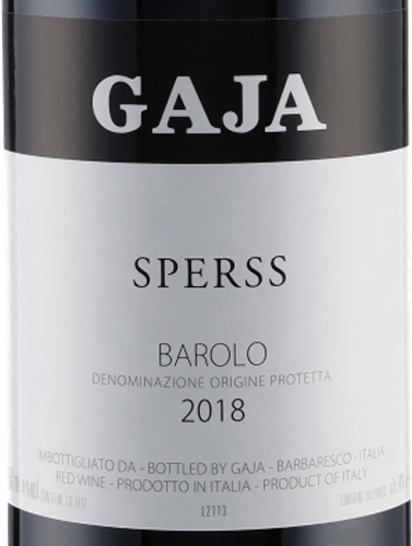 Sperss Barolo DOC 2017 A.Gaja