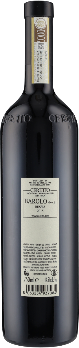 Barolo Bussia DOCG 2015 Ceretto