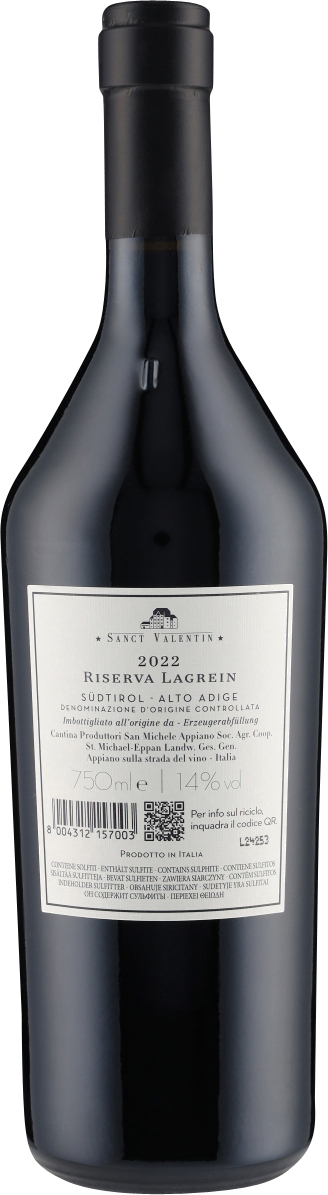 Lagrein Riserva DOC Sanct Valentin 2022 Michael-Eppan