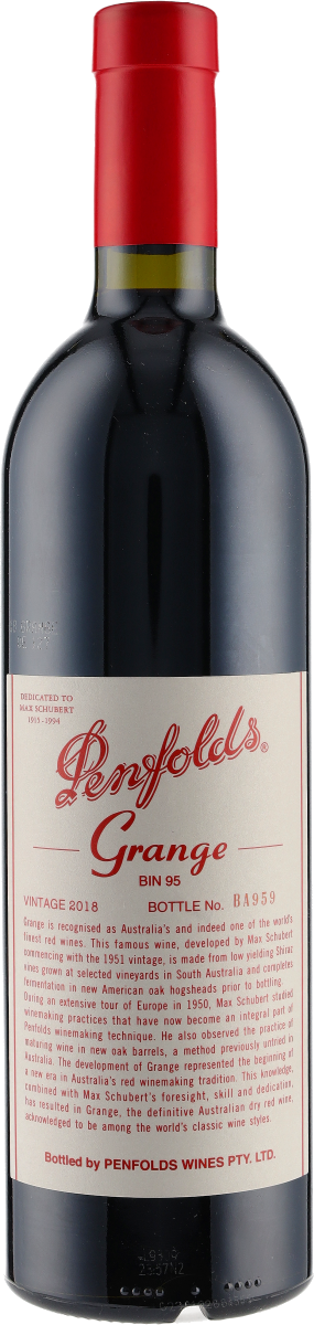 Grange BIN 95 2018 Penfolds