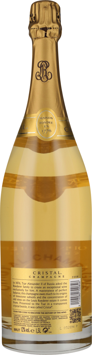 Champagne Roederer Cristal Brut 2008 1.5 L