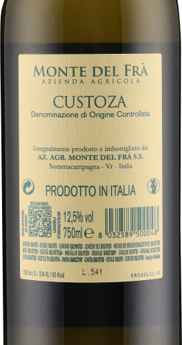 Custoza DOC 2025 Monte del Fra
