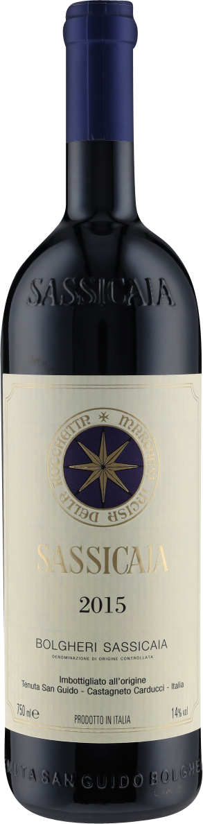 Sassicaia Bolgheri Rosso DOC 2015 San Guido