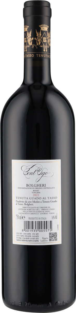 Cont'Ugo Rosso Bolgheri DOC 2022 Antinori